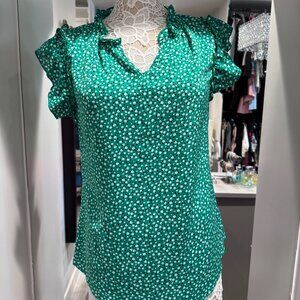Elings Green blouse